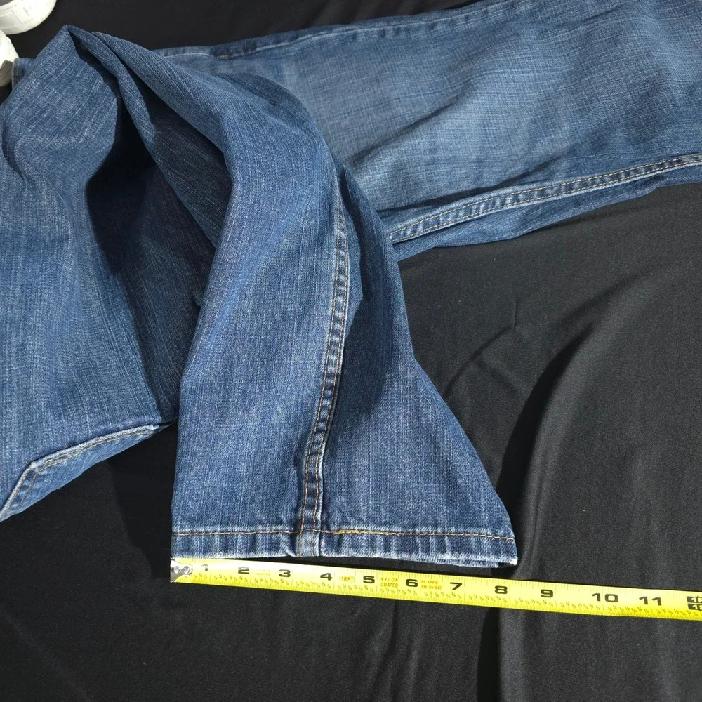 Levis 559 Jeans Mens 34x30 Blue Relaxed Straight Leg Denim Medium Wash Cotton